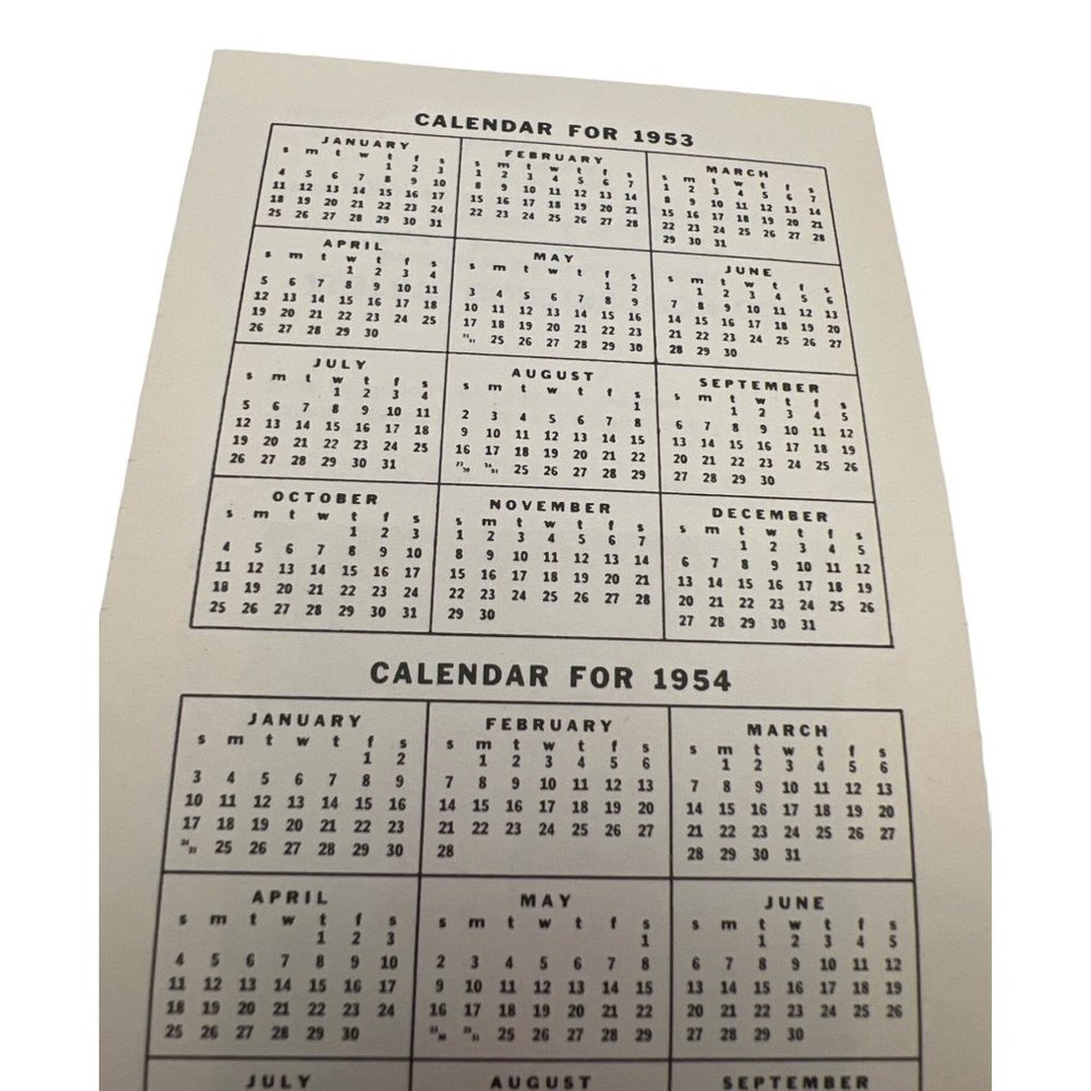 May 1953 Pin-Up Calendar Notepad Swing Happily Gil Elvgren Brown & Bigelow USA - Picture 3 of 6